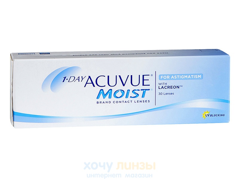 1 Day Acuvue Moist for Astigmatism (30 линз) 